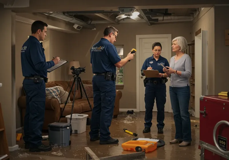 Water Damage Assessment and Insurance Documentation process in Sharon Springs, KS