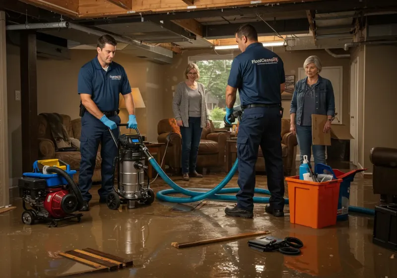 Basement Water Extraction and Removal Techniques process in Sharon Springs, KS