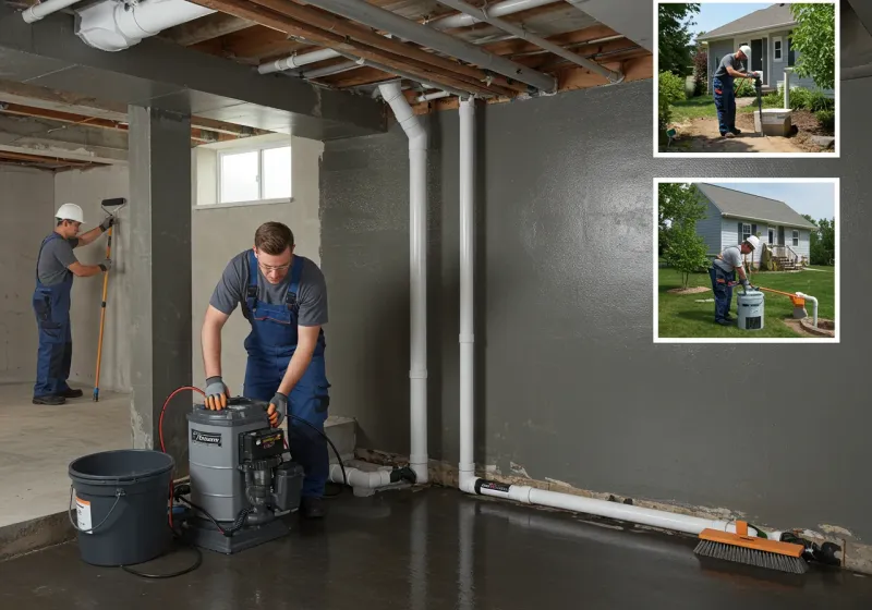Basement Waterproofing and Flood Prevention process in Sharon Springs, KS